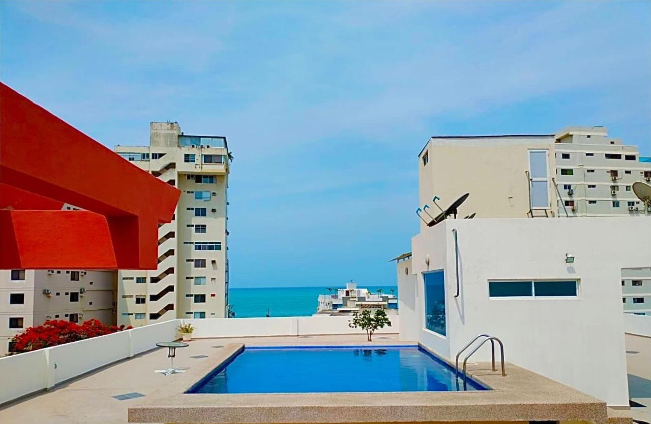 Apto Segunda línea de playa San Lorenzo , Ideal Familias Salinas  Exterior foto